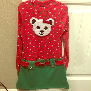 Little Girls Christmas Dress